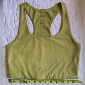 Girlfriend Collective Paloma Bra in Pear, S